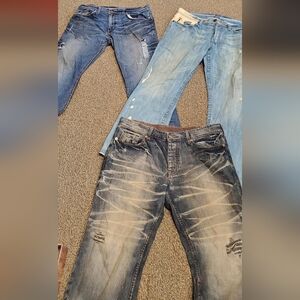 Vintage Men's Armani Exchange Denim Lot of 3 Size 36